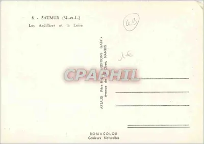 Saumur (M.-et-L.) — Les Ardilliers en de Loire — Edities Gaby, Nantes — Achterkant