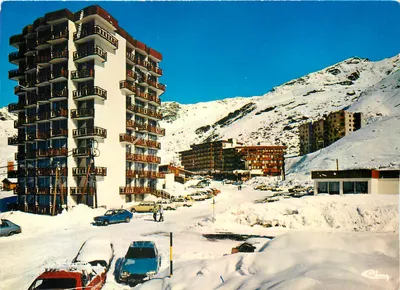 Val-Thorens (Savoie) — Centro da estação — Impressor Combier