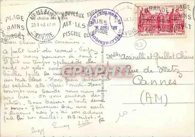 Zimowisko w Aix-les-Bains — widok stacji — fot. Jele — Rewers