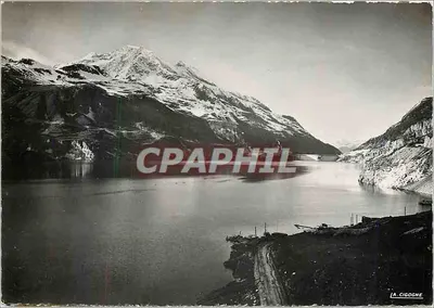 Lago de Tignes (Savoie) — vista panorâmica — La Cigogne, Grenoble (Isère)