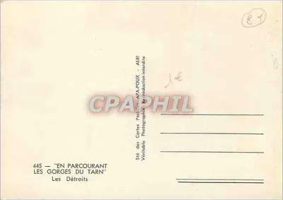 Przylądek — Góry Tarn — APA-POUX — Rewers