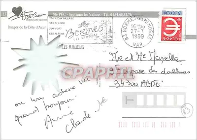 La Côte d'Azur — Pod słońcem — Rewers