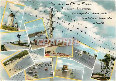 Île aux Mimosas — Vista panorâmica — Edição fotográfica EUROCOLOR N°2