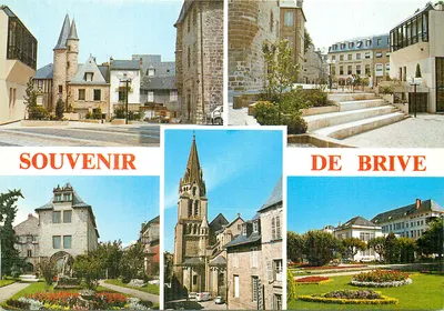 Brive-la-Gaillarde — Lembrete de Brive — Edição de Luxo, Editor La Corrèze Touristique