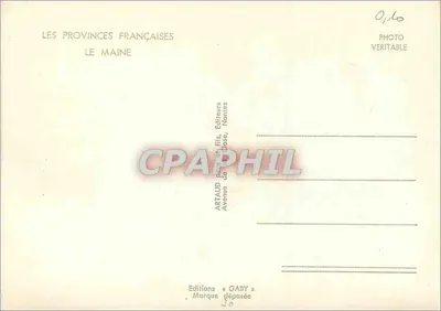 Maine – Normandia – Wydawnictwo Artaud fils, Nantes — Rewers