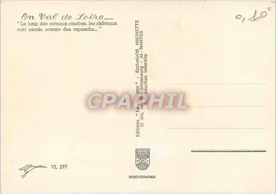 Kurs, La Couraine i jej zamek — Wydawnictwo Hachette, Nantes — Rewers