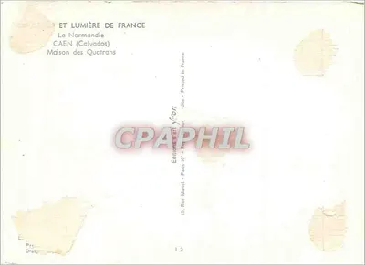 Maison des Quatrans — Caen (Calvados) — Wydawnictwo Drago — Rewers