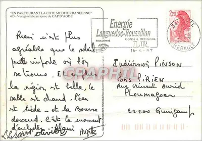 El Cap d'Agde — Vista aérea — Energia Languedoc-Roussillon — Reverso