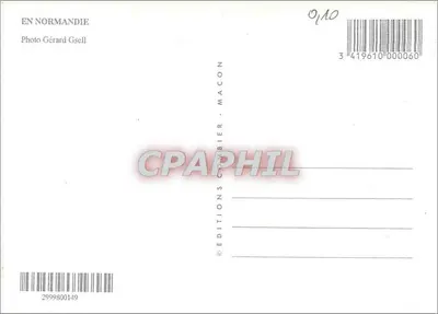Porto de Honfleur — Normandia — Edições C. Macon — Verso