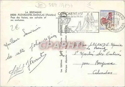 PLOUGASTEL-DAOULAS — Terra das morangos, seu calvário e seus trajes — Éditions Les Éditions de la Pêche — Verso