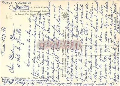 Cachos bretones — Edições Art 'Jack' n°556 — Verso
