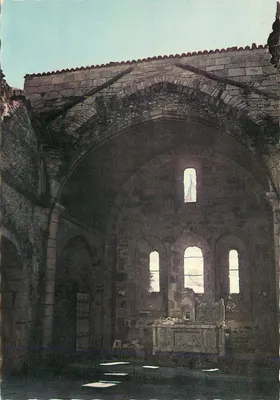 Oradour-sur-Glane — Igreja destruída em 1944 — Caisse Nationale des Monuments Historiques, Paris
