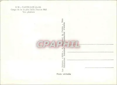 Kartonik (A-M) — Ogólny widok — Wydawnictwo Cartillon, 1952 — Rewers