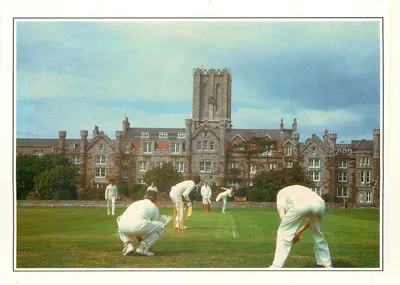 Castletown. Cricket. — King William's College — Editor: Photo-Services S.A. — N° de série II-E3