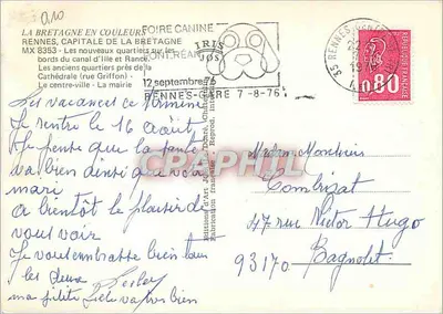 Rennes — Capitale della Bretagna — — Verso