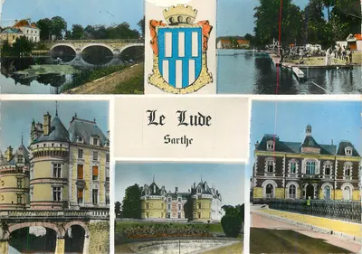 Le Lude — Sarthe — Imprensa Combier Maron (S.-et-L.)