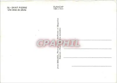 सेंट-पियरे — एक मछली पकड़ने की खाड़ी — जीन ब्रियांड, एलनाकैप — पीछे