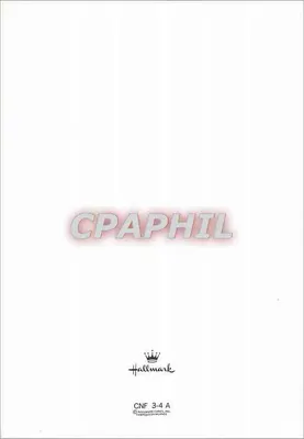 Zdekorowany drzewo choinkowe — Hallmark — CNF 3-4 A — Rewers