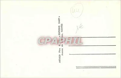 Fort-Bloqué — Vista panorâmica — Edições Artaud Père & Fils, Nantes — Verso