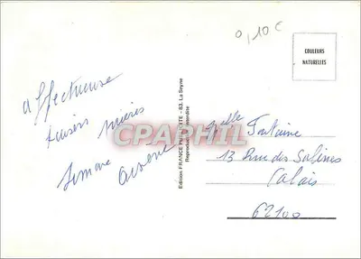 Notre-Dame de la Penière — Saint-Didier — Wydawnictwo La Seyne — Rewers