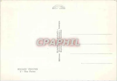 Bocage Vendéen — Una Fattoria — Théogies — Verso