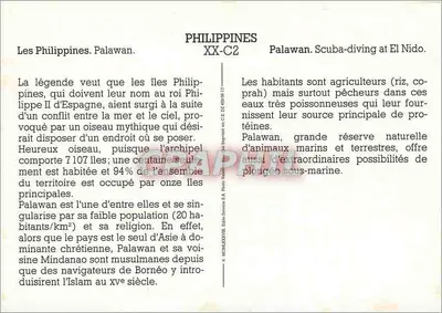 Palawan — Snorkeling em El Nido — Editor: Photo-Service S.A. (XX-C2) — Verso