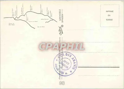 माउंट ब्लैंक — एयरियन दृश्य — एडिशन डेस अराविस — पीछे