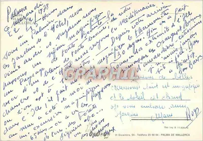 Illetas — praia e vila — n° 099 — Verso