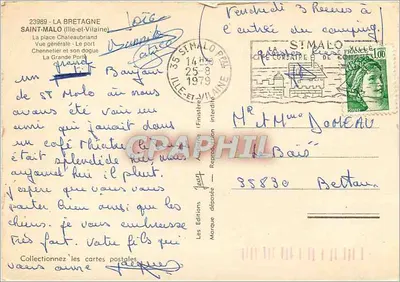 St Malo — cidade corsária — Les Éditions de la Bretagne — Verso