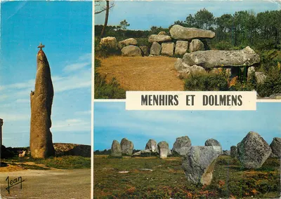 Menhirs e Dolmens — A Bretanha — Les Éditions Jean