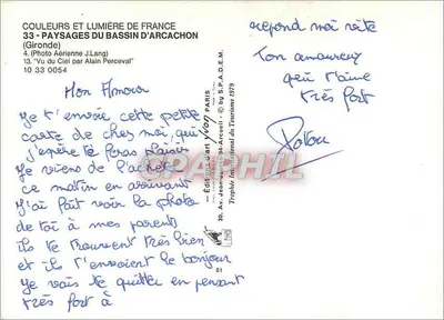 Paysaże z basenu Arcachon — Wydawnictwo Jean-Heureux Art International — Rewers