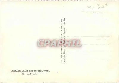 Les Détroits — Przechodząc przez Góry Tarn — Sté des Cartes Postales APA — POUUX — Albi — Rewers