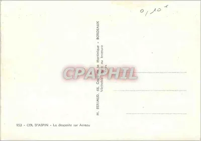 Col d'Aspin — De afdaling naar Arreau — Tito — Achterkant