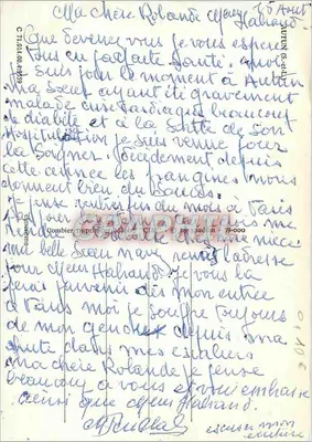 Autun — vista panorâmica — editor não identificado, número de série não visível — Verso