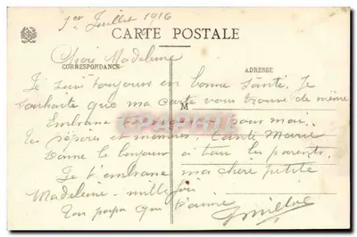 Túnel de Bussang (Lado Alsaciano) — Os Cols dos Vosges — Ad Wence, n° 4964 — Verso