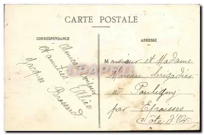 ÉPINAL — Widok ogólny — Atelier Bouthillier, Épinal — Rewers