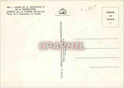 Cinzas dos mártires dos campos de concentração — UNADIF — Verso