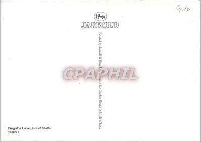 Fingal's Cave, Wyspa Staffa — widok doliny morskiej — JARROLD, CKIOS 1 — Rewers