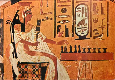 Tumba da Rainha Nefertari — 1292 a.C. — Lennert & Landrock, Cairo