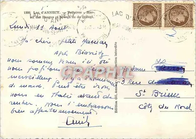 लैक ड'एन्नेसी — पेलोइर्स और डुइंग्ट के छोटा द्वीप — एडिशन गिल, एन्नेसी — पीछे