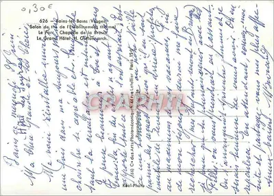 Bains-les-Bains — widok kilku charakterystycznych miejsc — Réel-Photo — Rewers