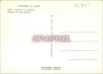 Cappella del Buon Soccorso — Oratorio al tramonto — Phot. Cim — Verso