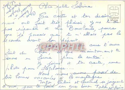 Criança e cordeiro — frase sobre o felicidade — editor Hautoutland Brugge — Verso