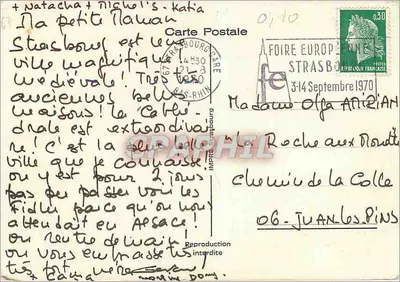 Strasbourg — Petite France — A. Butler 1900 — Rewers