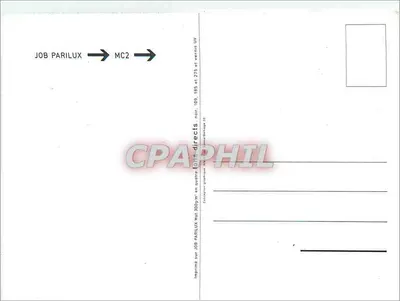 Bouquet de fleurs — wycisk półtonowy — JOB PARILUX et MC2 — Rewers