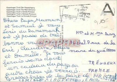 Tivoli — Wjazd główny — Kopenhaga — Rewers
