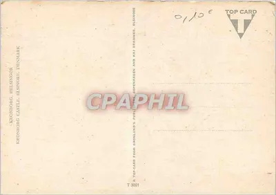Castelo de Kronborg — Elsinore — Top Card — Verso