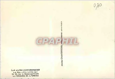 ला सैलेट (1770 मीटर) — एन.डी. डी ल'एस्सम्पशन — फोटो चांतेपेर्ड्रिक्स, पेरिस — पीछे