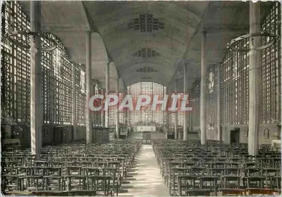 Igreja de Nossa Senhora do Raincy — dita « A Capela Santa de Concreto Armado » — 1923 — Éditions Gaud, 16 rue Père.