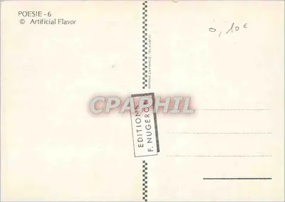 Pôr do sol — Provérbio tahitiano — Edições F. Nugerc — Verso